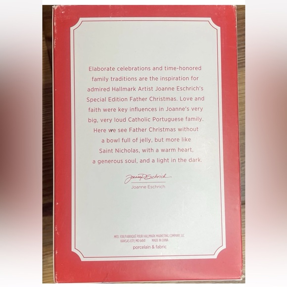 Hallmark Keepsake Ornament Club 2018 Special Edition Father Christmas Ornament - Picture 6 of 6